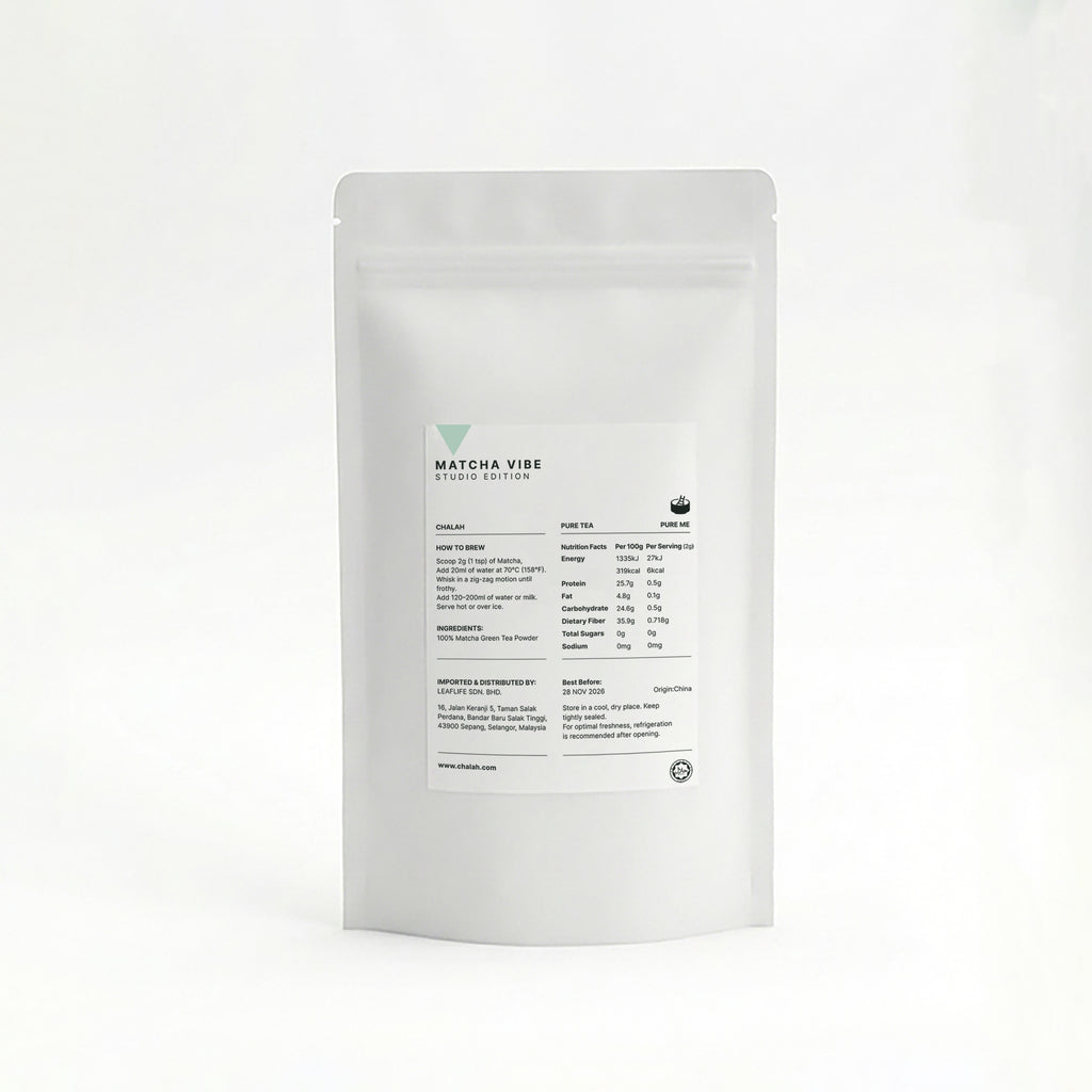 Matcha Powder VIBE -CHALAH (Studio edition.)